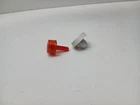 Tonka Red Roof Lights w/ Plastic Collars Original Parts