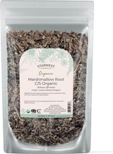 Organic Marshmallow Root - Dried Herb for Tea, Loose