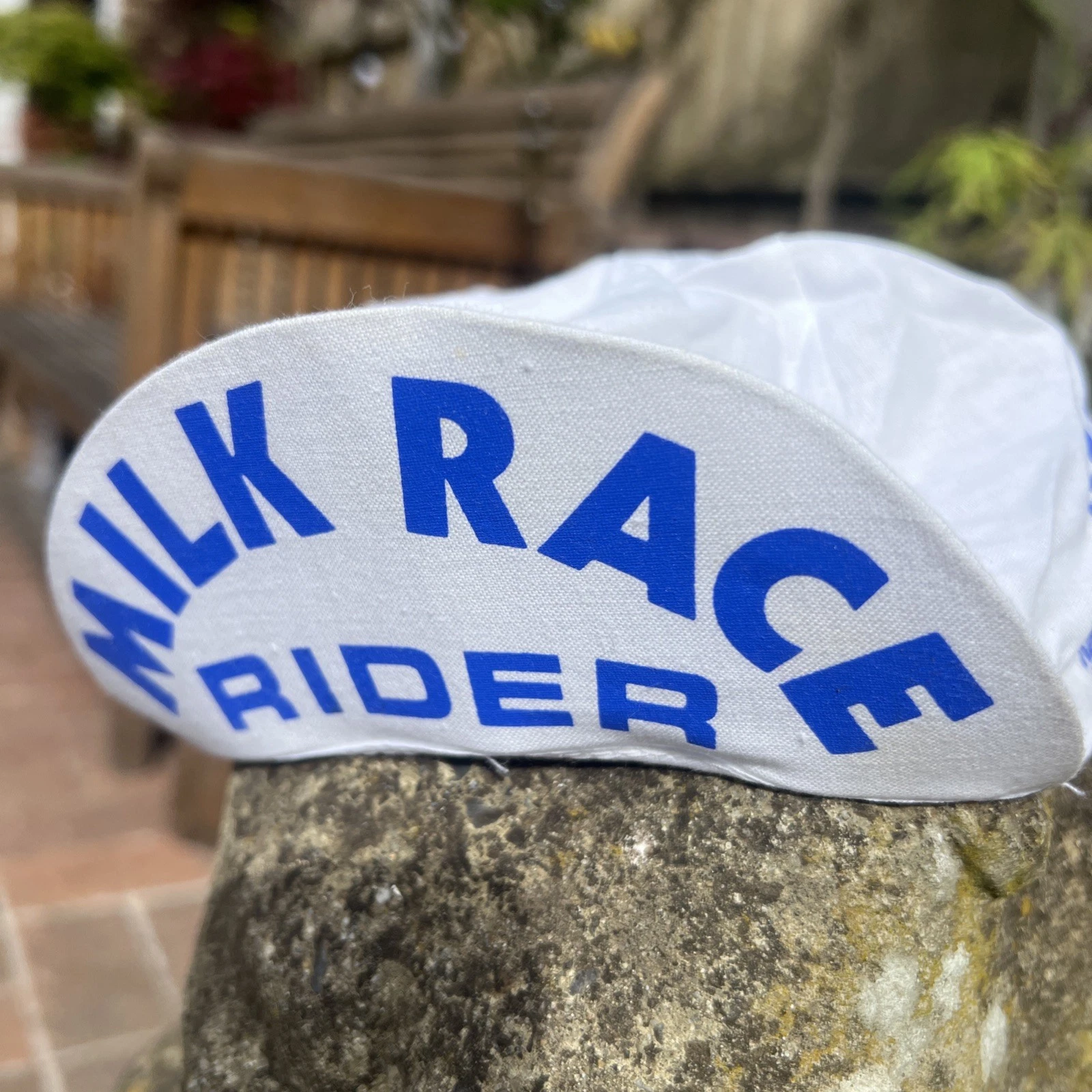 Milk race RIDER Cycling Cap Hat Vintage RARE