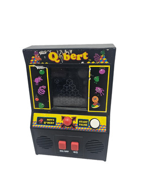 Basic Fun Qbert Mini Arcade Game Retro Handheld Electronic Console 2016 09549