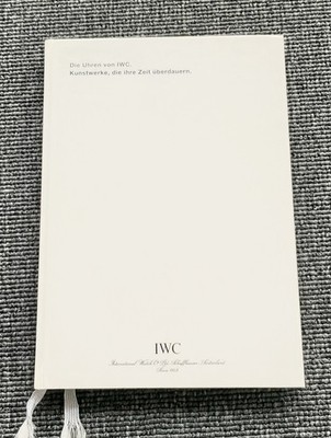 IWC Schaffhausen Markenbuch - Bildband, 1998/1999, Sammlerstück - Top Zustand
