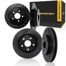 For Bmw 328i328is 1996-1999 Rotor Set Black Drilled And Slotted Rotor Style For Bmw 328i328is 1996-1999 Rotor Set Black Drilled And Slotted Rotor Style
