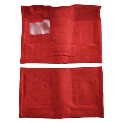 Auto Custom Carpets Essex Replacement Molded Red Complete Carpet w Mass Backing