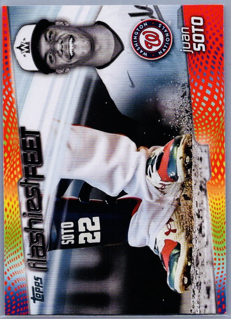 2022 Topps Series 1 - Flashiest Feet Juan Soto #FF-9