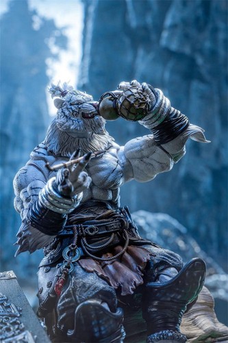 Furay Planet MU-FP003W White Tiger 1/12th Collectibles Action Figure New Stock - Picture 8 of 13