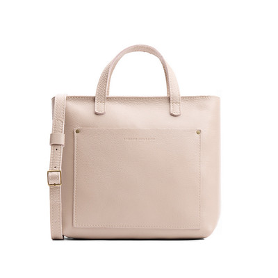 NEW Portland Leather Goods Medium Crossbody Tote Style: Classic , Color: Oatmilk
