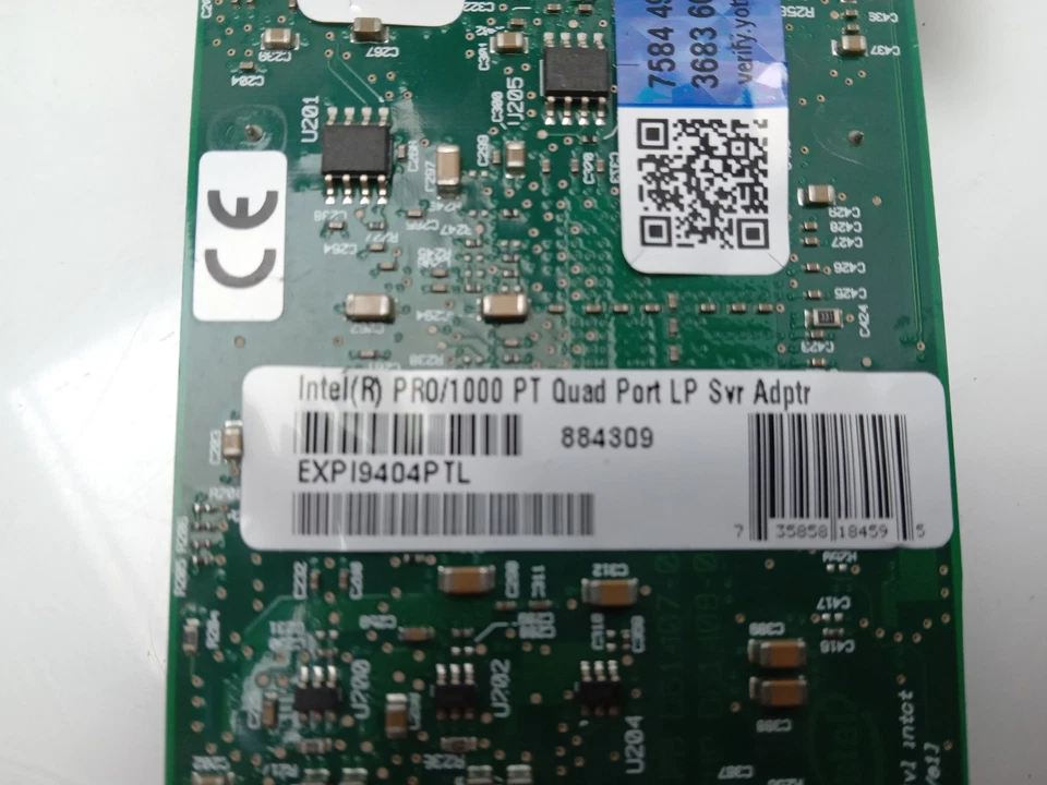 Intel PRO/1000 PT Quad Port Network Interface Card EXPI9404PTL - Image 3 of 4