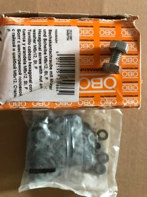 100 Stk. OBO Bettermann Sechskantschraube SKS 6x12 F Sechskant-Gewindeschrauben