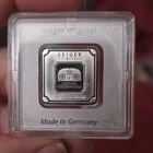 Geiger Edelmetalle 10g .999 Fine Silver Bar Schloss Güldengossa
