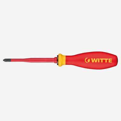 Witte Pro VDE Slim Phillips Screwdriver, #2 x 100mm
