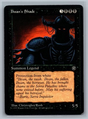 Magic The Gathering Homelands Ihsan's Shade MTG TCG CCG