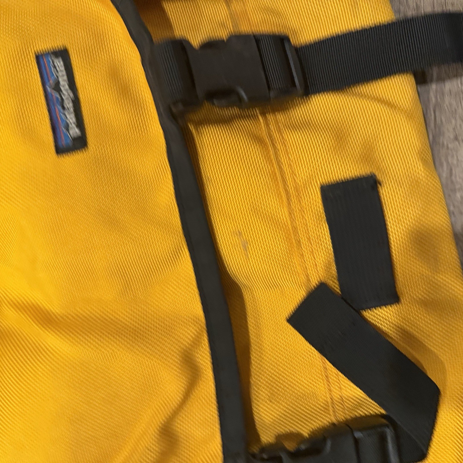 Vintage Patagonia Half Mass Messenger Bag - Yellow USA Made Satchel thumbnail 7