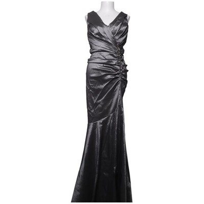 May Queen, Abendkleid, Größe: 40, 889, Grau/Silber, Polyester, Einfarbig #RLw