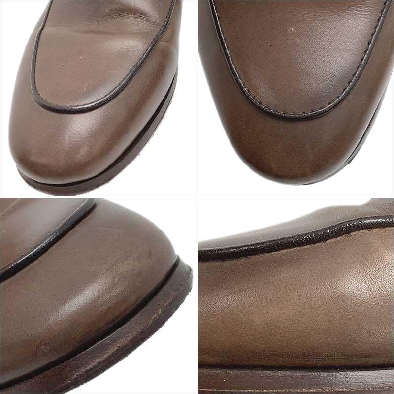 GUCCI Horsebit Leather Loafers Dress Shoes Size:36/JP:23 Brown 141161K Authentic thumbnail 6