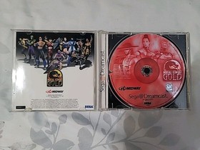 Mortal Kombat 4 Gold Sega Dreamcast  "HOT NEW Variant" CIB Vintage not Ps1
