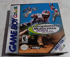 BOX ONLY Championship Motocross 20001 ORIGINAL Replacement NO GAME