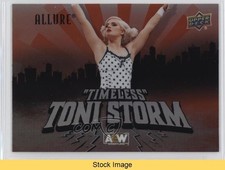 2024 Upper Deck Allure AEW Horizontal SP Sunrise Timeless Toni Storm READ 1m1m
