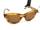 CELINE Sunglasses CL4003IN 56J Brown Plastic Unisex Tortoiseshell
