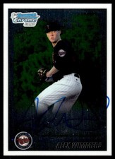 2010 Bowman Draft Picks & Prospects Chrome Alex Wimmers Auto #BDPP88