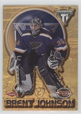 2000 Pacific Private Stock Titanium Draft Edition /1000 Brent Johnson #141 8tn