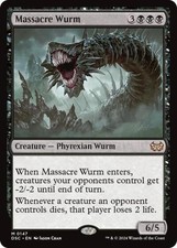 Massacre Wurm - Near Mint MTG Commander: Duskmourn: House of Horror