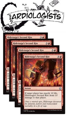 Hidetsugu's Second Rite x4 | Magic the Gathering MTG | Foundations | NM