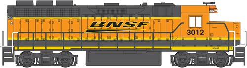 Ho Emd Gp40 BNSF 3012 | Condition: New