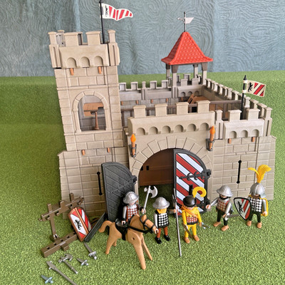 Playmobil Château Fort 3667 Vintage – Version Agrandie