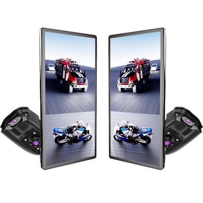 10.36'' Monitor L R Electronic Side View Mirror Camera BSD Blind Area for Truck
