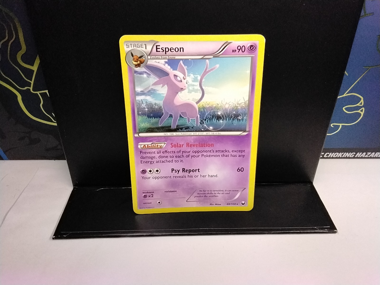 NM Espeon - Normal 48/108 Dark Explorers Pokemon TCG