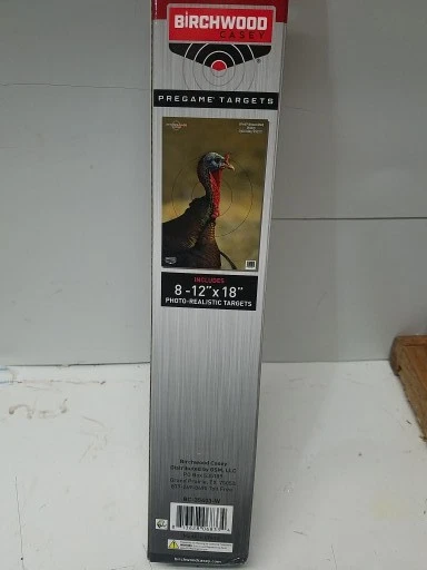 Objetivos previos al juego Birchwood Casey Turkey (paquete de 8) foto-realistas a todo color 12"X18" Foto 2 de 2