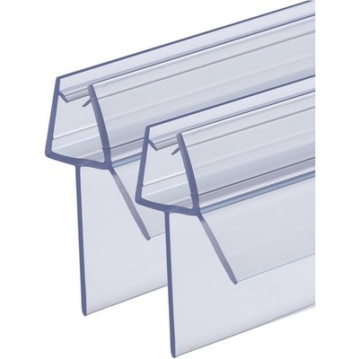 Duschdichtungen 2x80cm  Gummiprofille für Glasduschen Badewannen