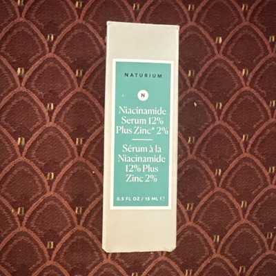 Naturium Niacinamide Mini Face Serum 12% Plus Zinc 2% - 0.5 fl oz