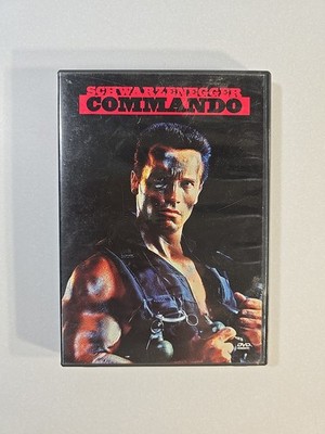 Commando (DVD, 1985) Arnold Schwarzenegger, Rae Dawn Chong With Insert