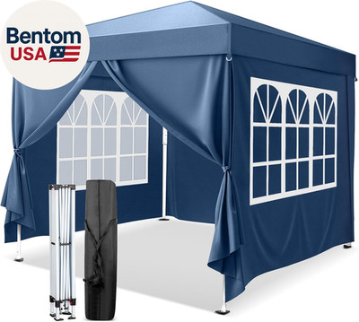 10X10 Pop up Canopy Tent with Sidewalls, Outdoor Gazebo Canopy Tent, Patio Event