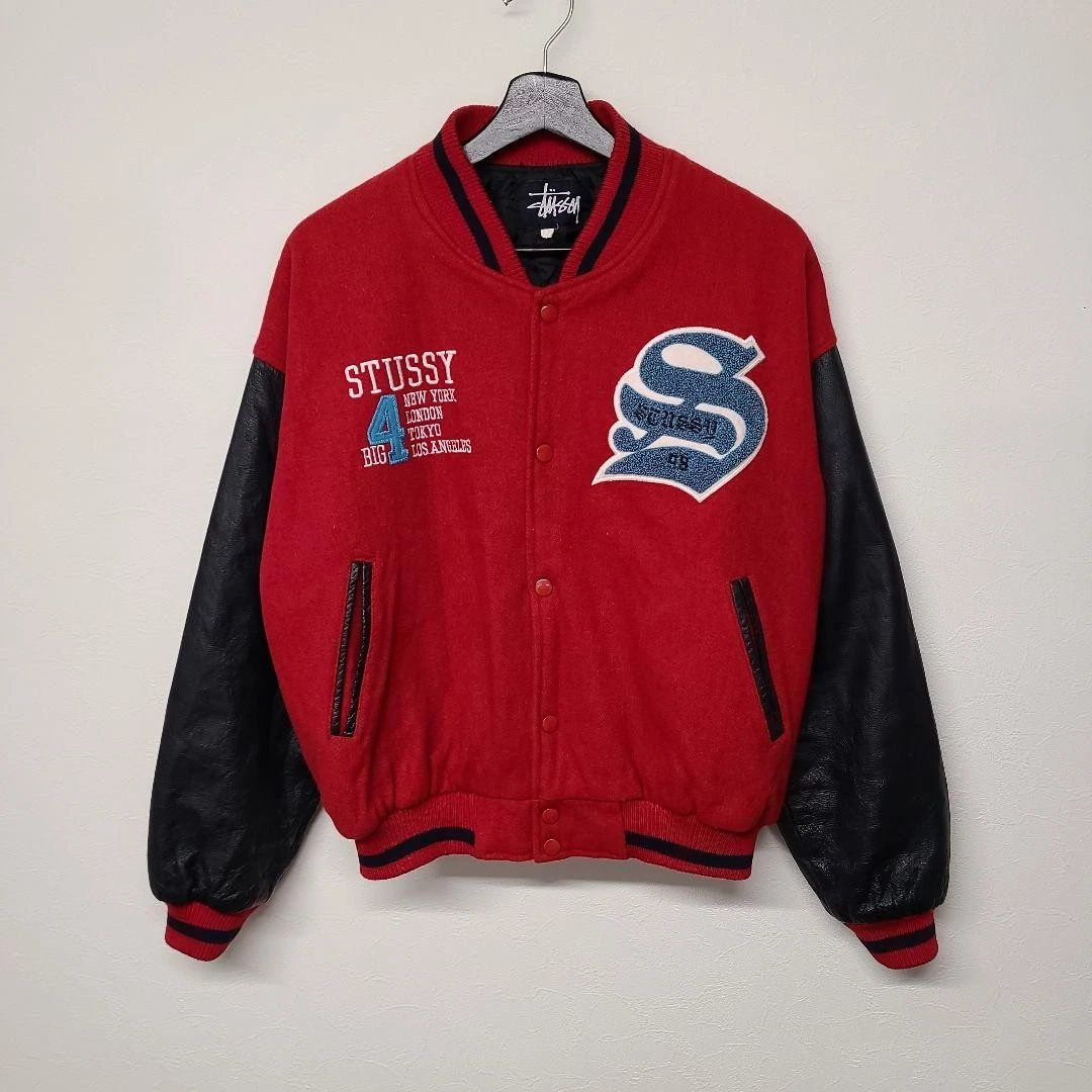 Stussy Leather Outer Shell Coats, Jackets & Vests for Men for Sale