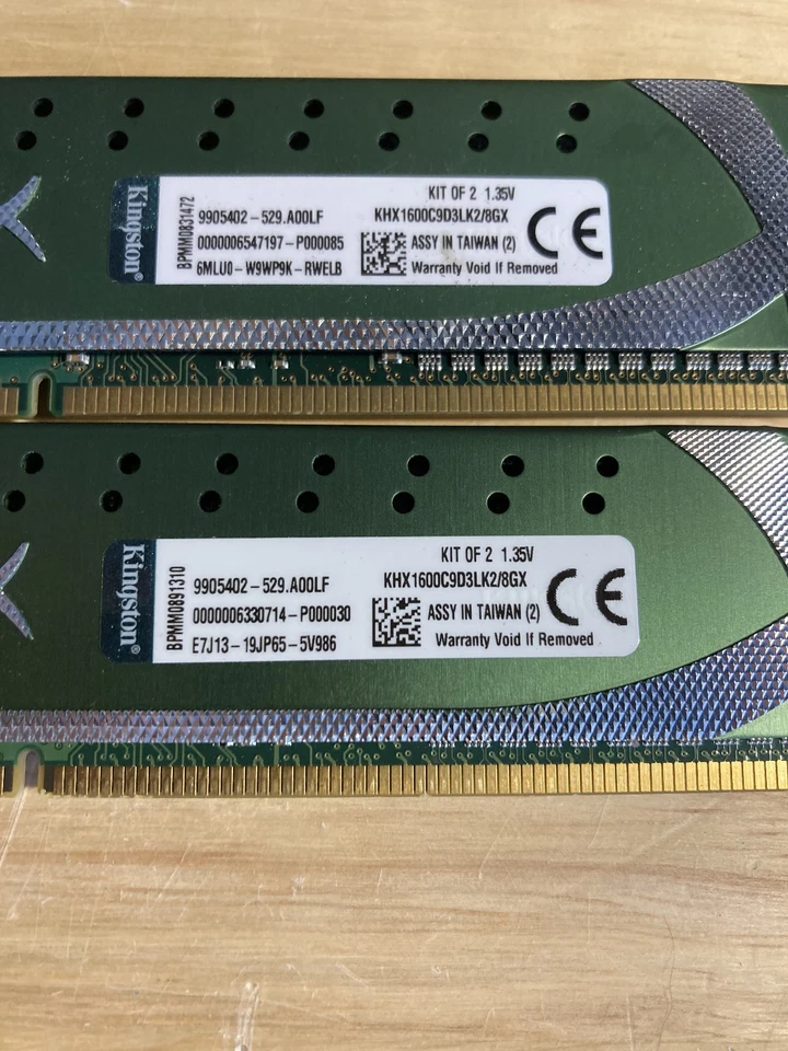 Kingston Hyperx Genesis (2X8GB) Total 16GB DDR3 SDRAM Memory KHX1600C9D3LK2/8GX - Image 3 of 3