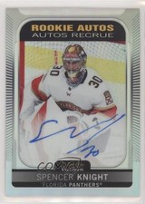2021-22 O-Pee-Chee Platinum Rookie Auto Rainbow Spencer Knight #R-SK Auto 0p96