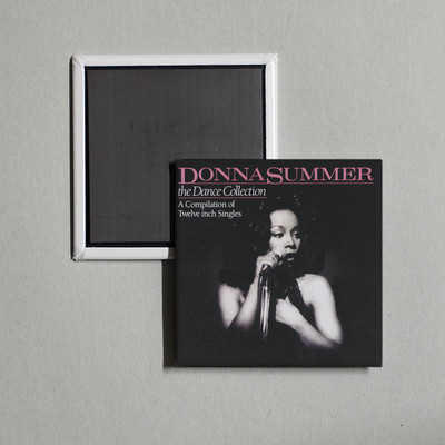 Donna Summer - The Dance Collection Album Cover Locker Fridge Magnet