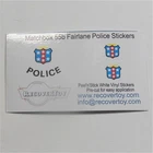 Matchbox Lesney 55b Ford Fairlane Police Car Sticker Set
