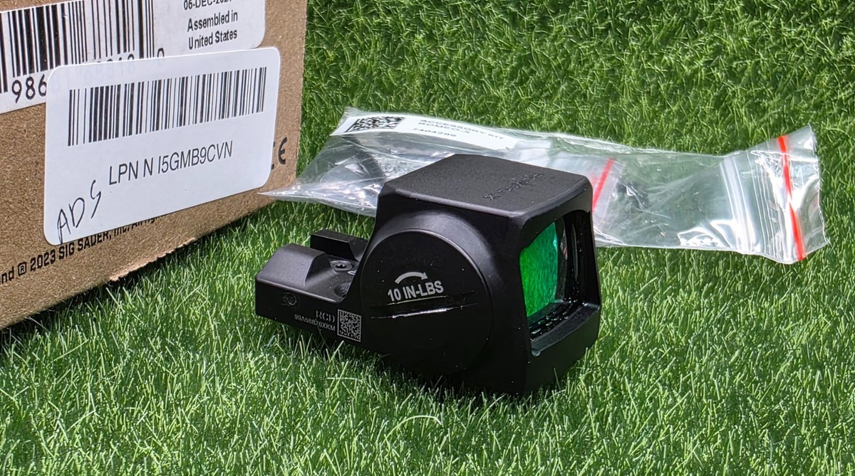 Sig Sauer ROMEO-X Pro Footprint #SORX1000 Open Reflex Red Dot