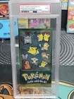 PSA 9 Mint Pikachu Holo Topps Tv Animation Series Tin Topper 1 of 5 - 2000