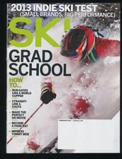 Ski Magazine Feb 2013 Indie Performance Test Grad School AJ Puccia Jackson Hole