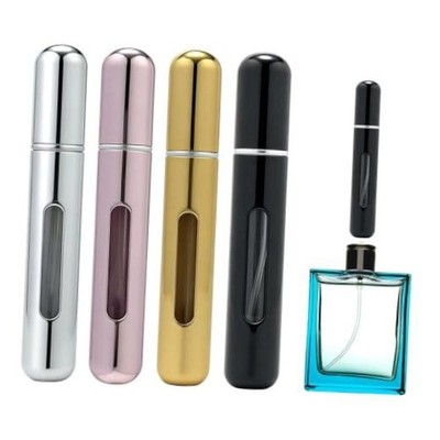 Travel Refillable Perfume Bottle - 8ML Perfume Refillable Bottle Silver