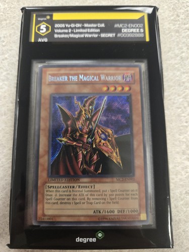 Yu-Gi-Oh 2003 Breaker the Magical Warrior MFC-071 Limited Ed Ultra Rare Degree 5