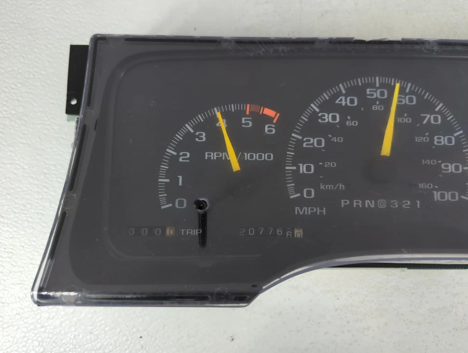 Cuadro de instrumentos velocímetro Ford Explorer 1998-1998 medidores HMMOI Foto 3 de 4