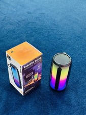 Pluse 7 Wireless Bluetooth Speaker w/ RGB Lights, AUX, USB, FM, 10W, Mic