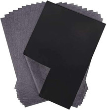 100 Sheets Black Carbon Transfer Paper 9x13 Tracing Art Drawing Craft Sheets