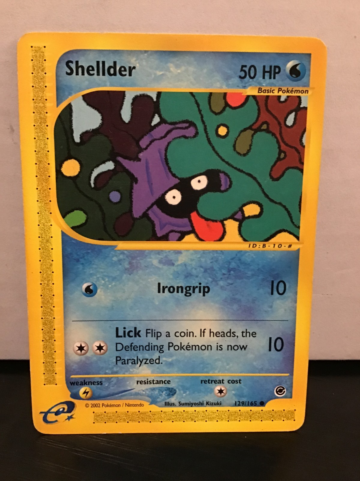 Shellder 129/165 Pokemon Expedition Common