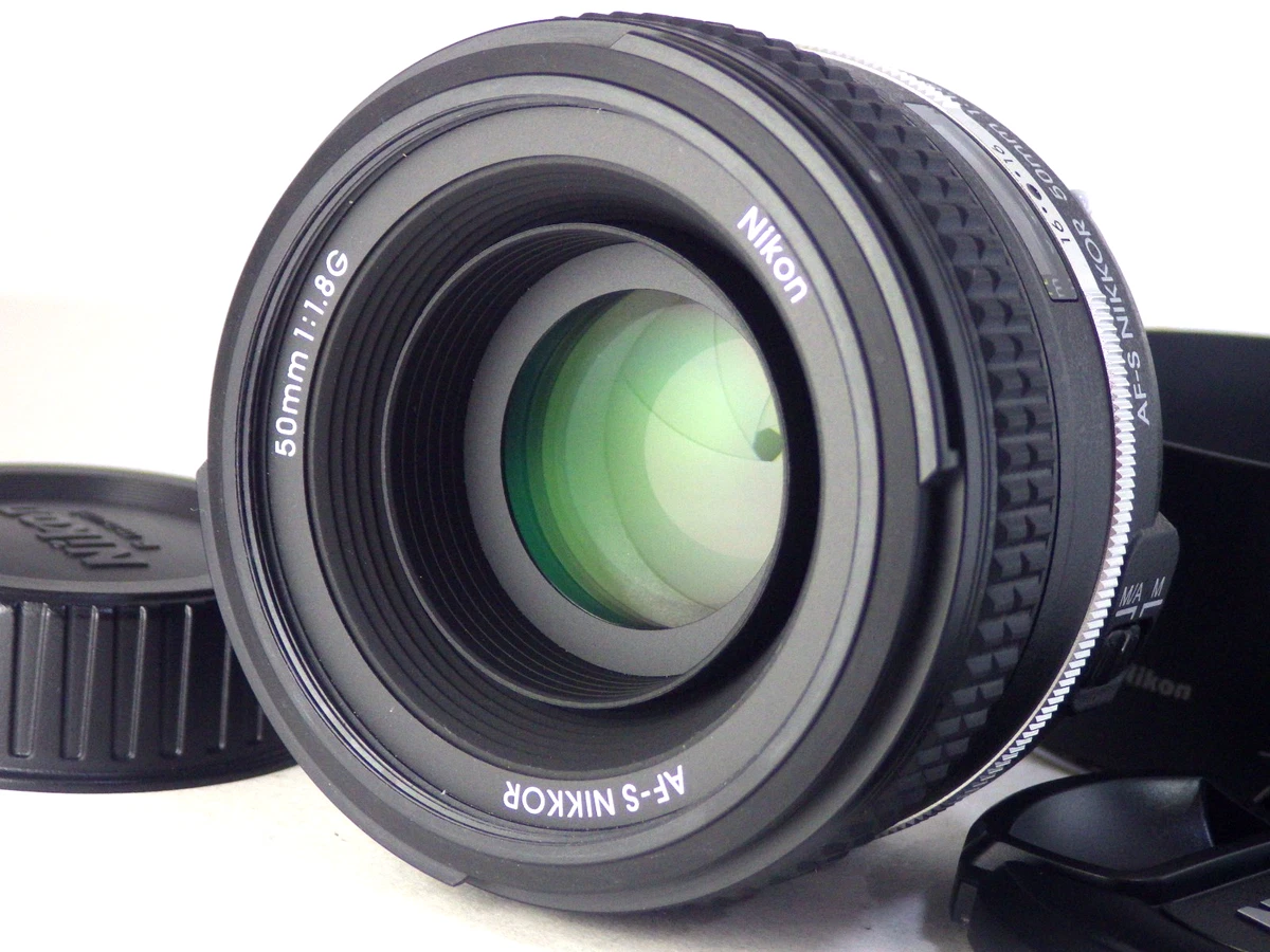 Nikon NIKKOR AF-S f/1.8 Camera Lenses 50mm Focal for sale | eBay